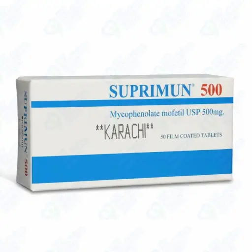Suprimun 500mg Tablet 50's