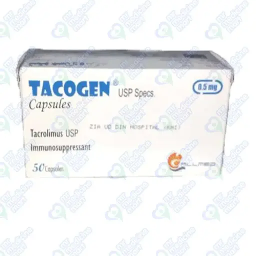 Tacogen 0.5mg Cap 50's 