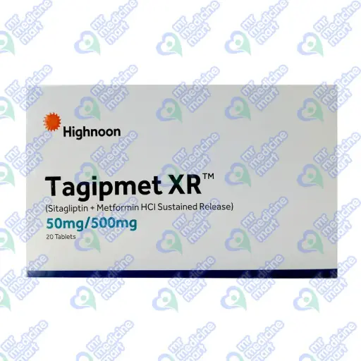 Tagipmet Xr Tablet 50/500mg 20's