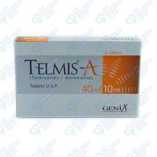 Telmis A 40/10mg Tablet 14 'S