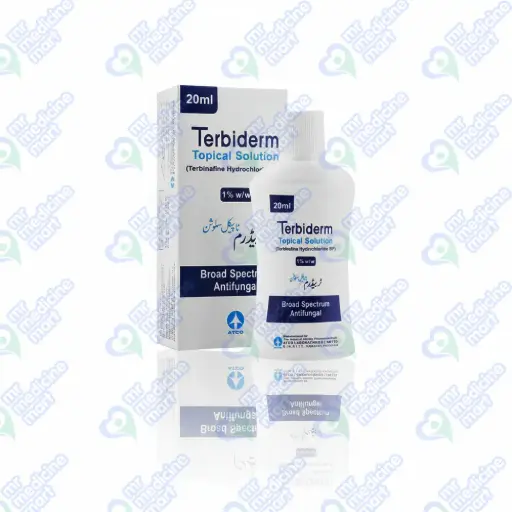 Terbiderm Topical Sol 1% 20ml
