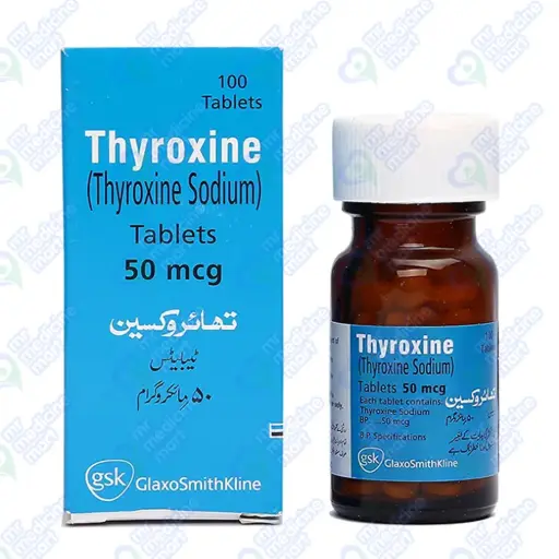 Thyroxine 50mcg Tablet 100's