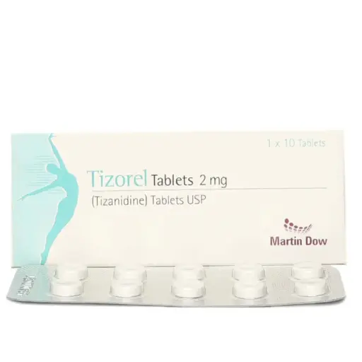 Tizorel 2mg Tablet 10 'S