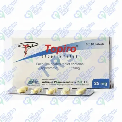 Topiro 25mg Tablets 60'S