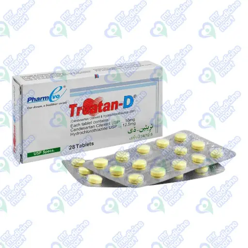Treatan D 12.5/16mg Tablet 28s