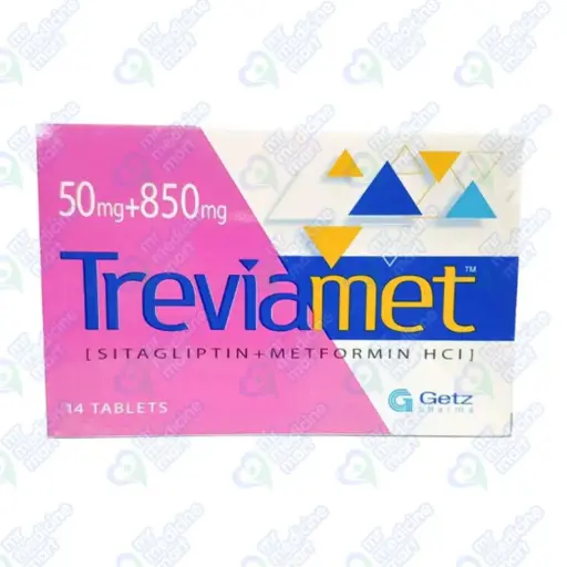 Treviamet Tablet 50mg/850mg