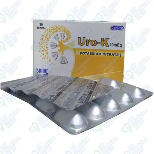 Uro K Tab 10meq 30's