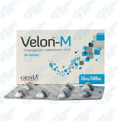 Velon M 50mg/500mg Tablet 7'S