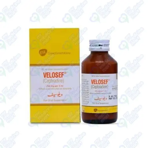 Velosef 250mg/5ml Suspension 90 ml
