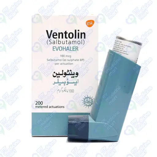 Ventolin Evohaler 100mcg(Net)