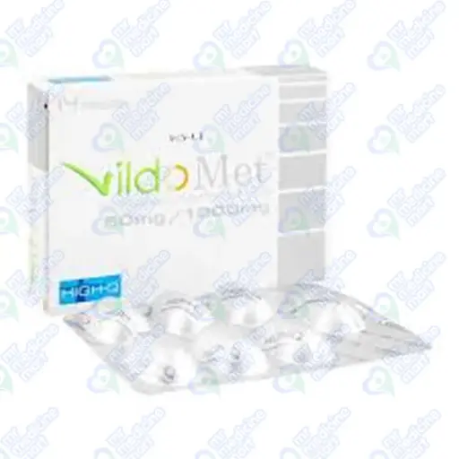 VildoMet 50mg+1000mg Tablet