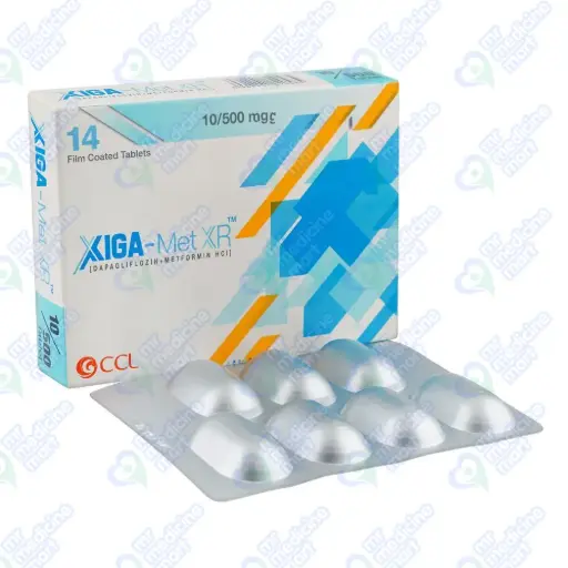 Xiga-Met 10mg+500mg Tablet 7 'S
