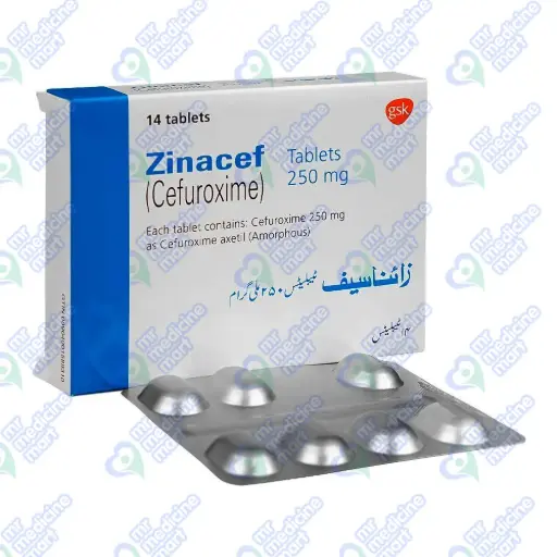 ZinaCef Tablet 250Mg