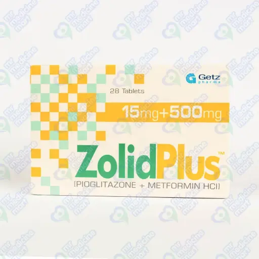 Zolid Plus Tablet 15mg/500mg