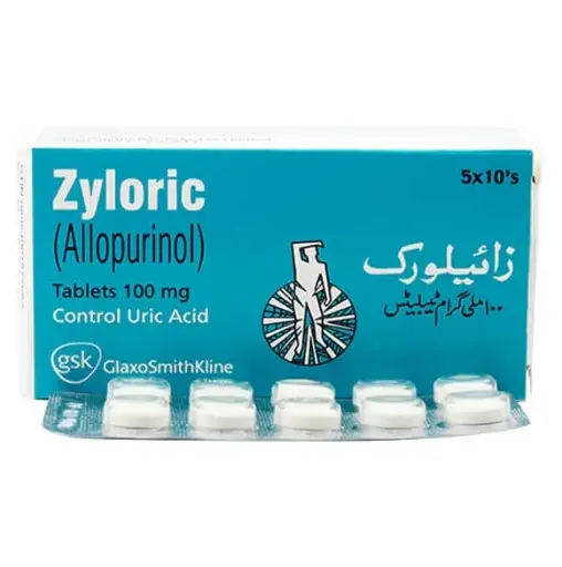 Zyloric 100mg Tablet 