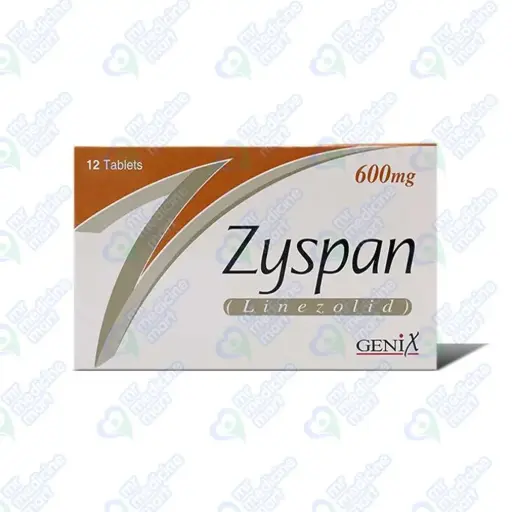 Zyspan 600mg Tablet 6 'S