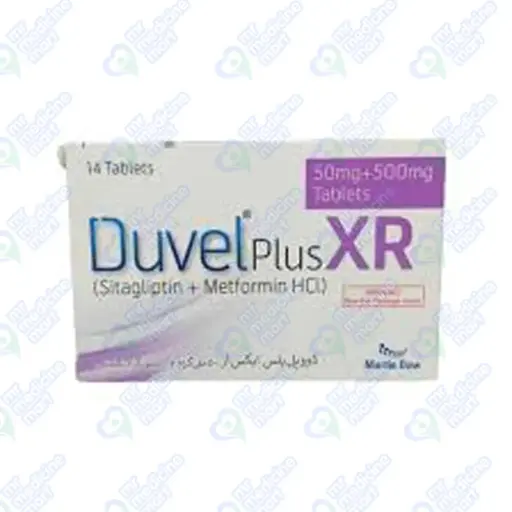 Duvel Plus XR 50mg/500mg Tablet 14's