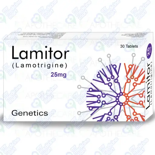 Lamitor 25mg Tablets 30's