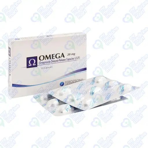 Omega 20mg Capsules 14's