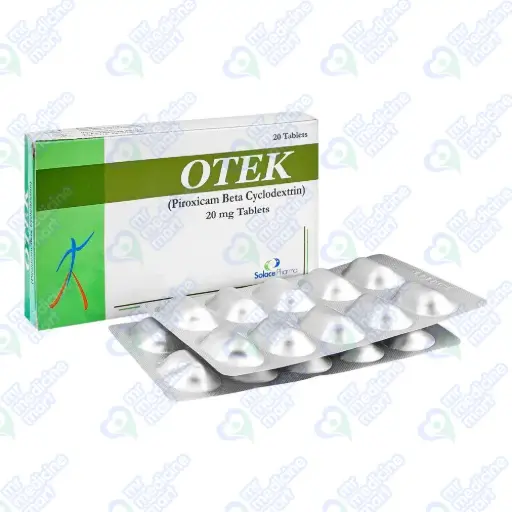 Otek 20mg Tablets 20's