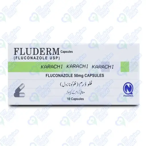Fluderm 50mg Capsule 10's