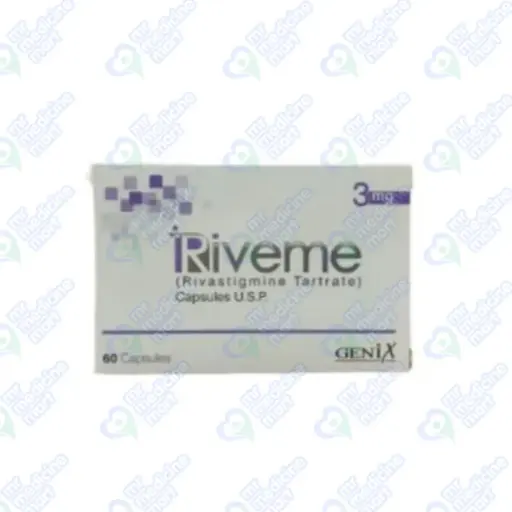 Riveme 3mg Capsules 60's