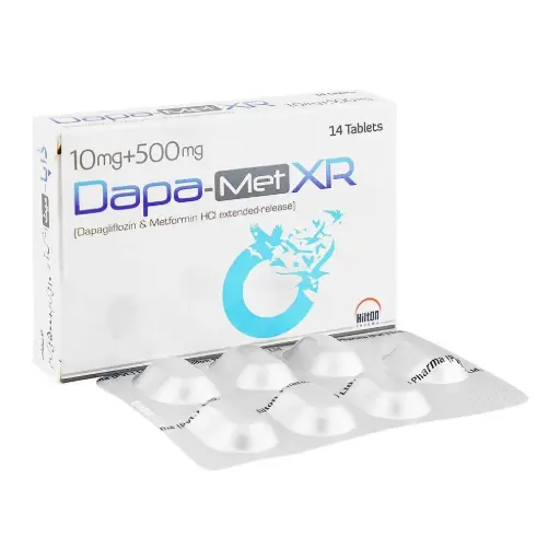 Dapa-Met XR 10-500mg Tablets 14's