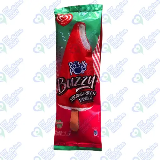 Buzzy Strawberry & Vanilla 50 Rs Wall's