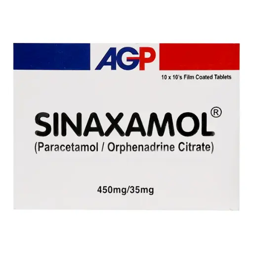 Sinaxamol 450Mg/35Mg Tablet 100's