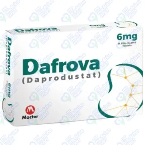 Dafrova 6mg Tablets 14's