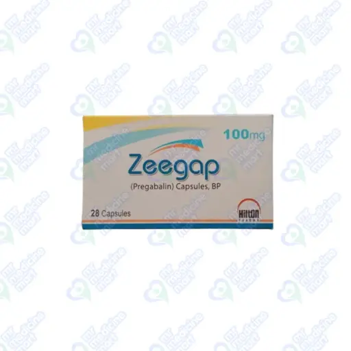 Zeegap 100mg Capsule 28's 