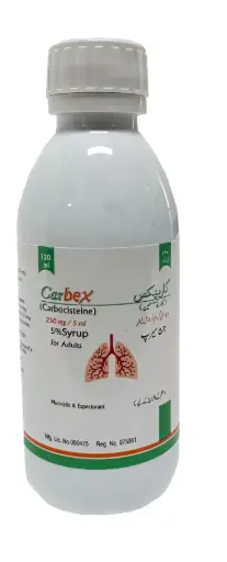 Carbex 2% Syrup 120ml 