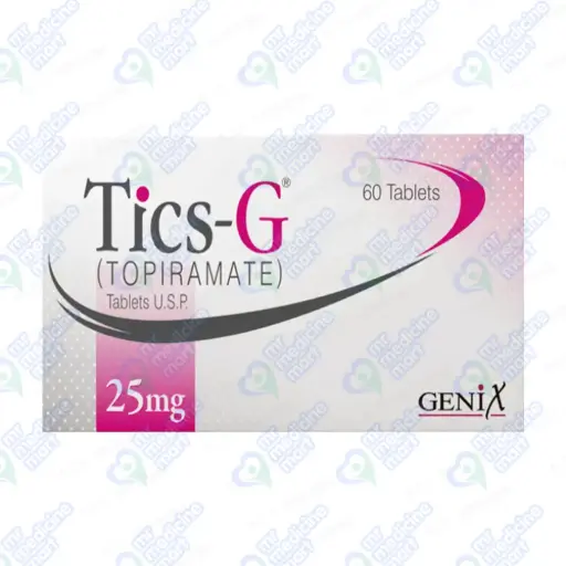 Tics G 25mg 60's Tablet