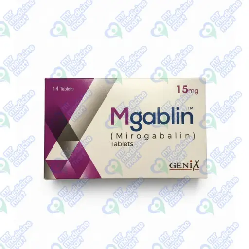 Mgablin 15mg Tablet 14's