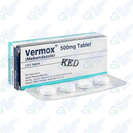 Vermox 500mg Tablet 20's