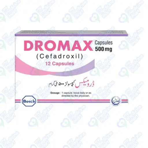 Dromax 500mg Capsules 12's
