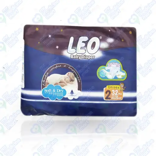 LEO Plus 2 Diaper 32's