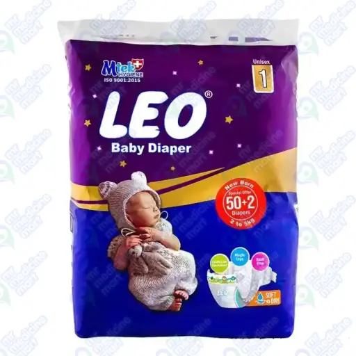 LEO Plus 1 Diaper 50's
