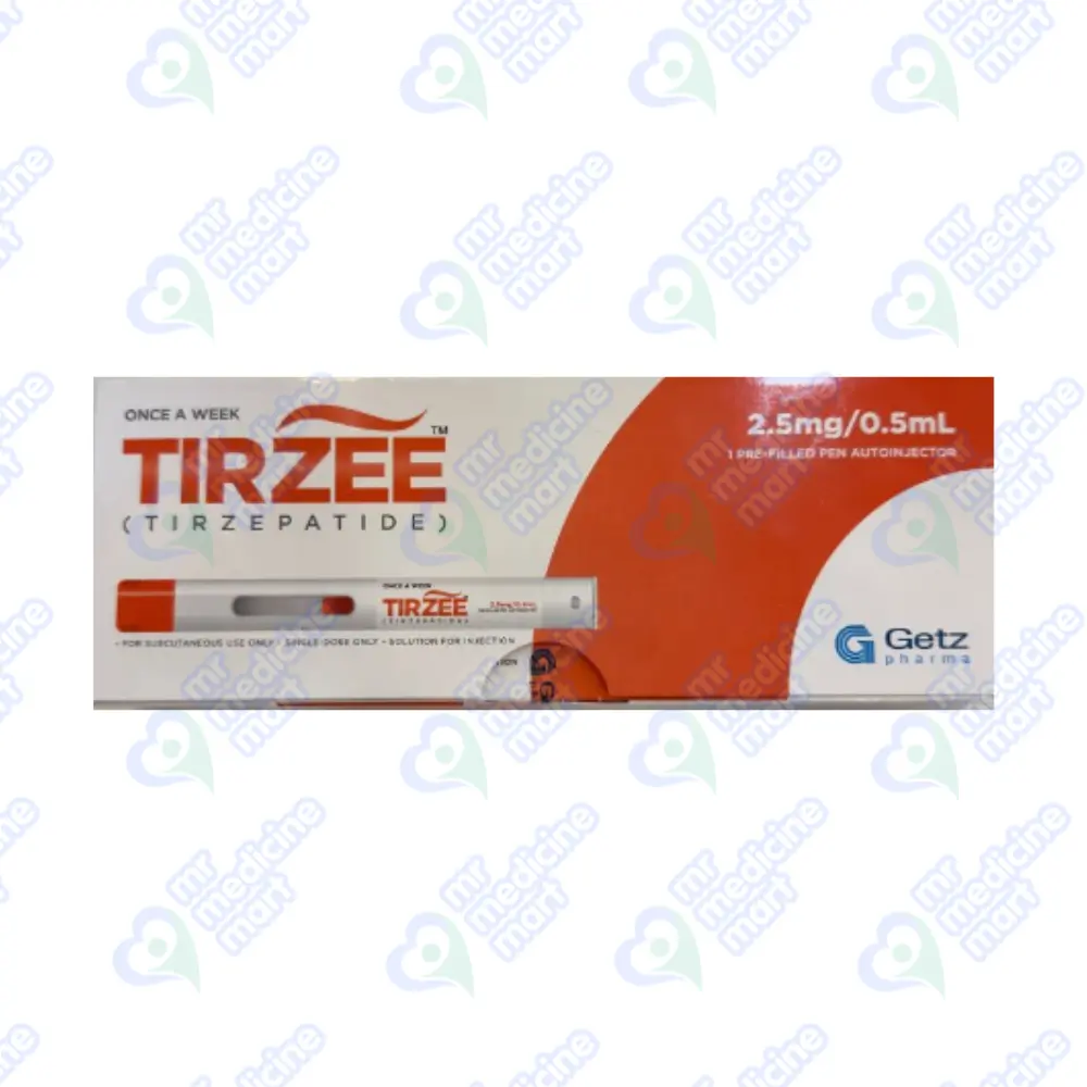 Tirzee Pen 2.5mg/0.5ml Injection (Tirzepatide) Price In Pakistan