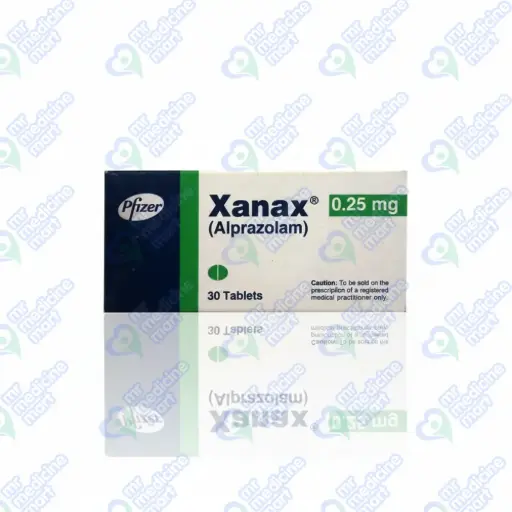 Xanax 0.25mg Tablet 10'S (Net)
