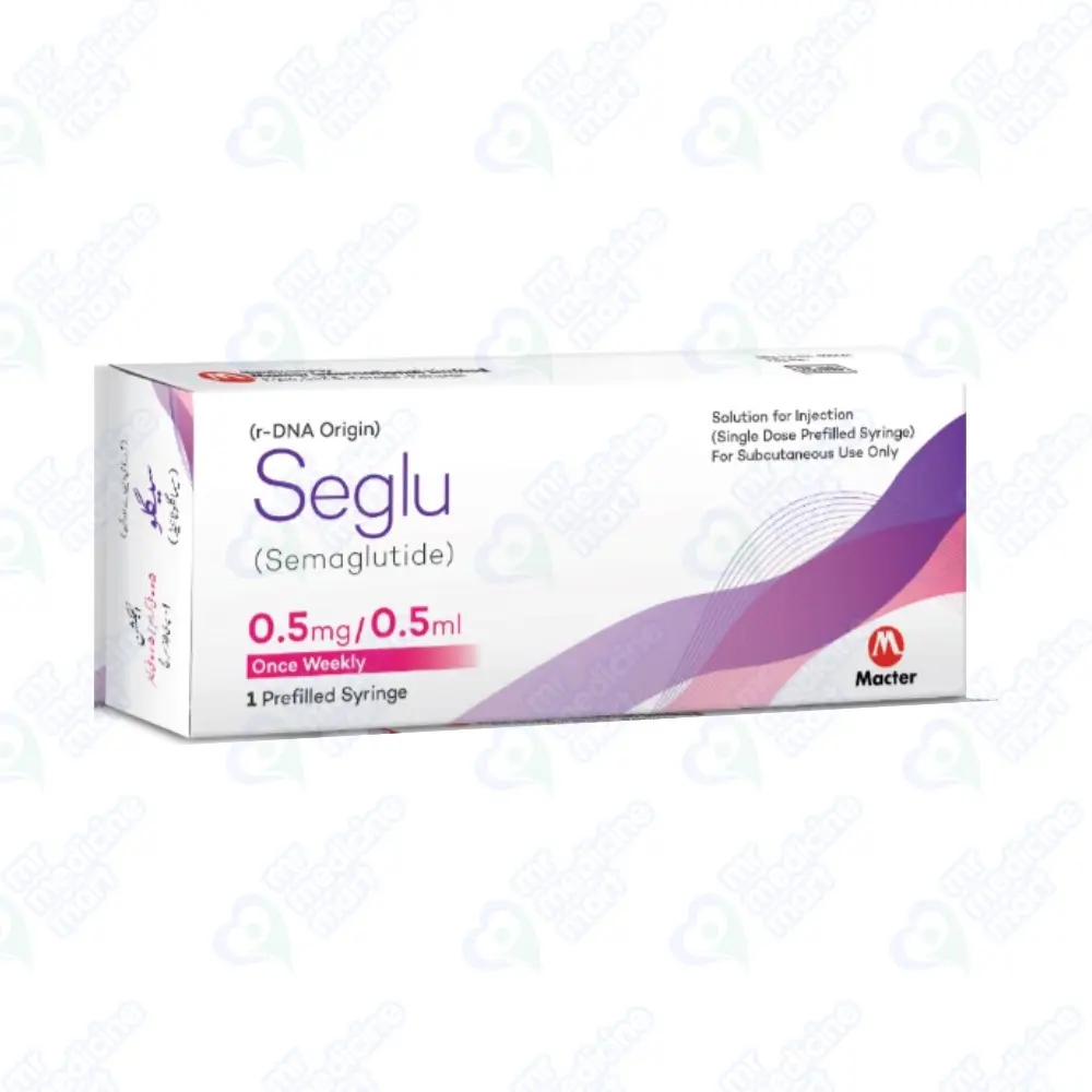 Seglu 0.5mg/0.5ml Injection PFS Semaglutide Price In Pakistan I Uses