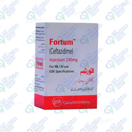 Fortum 250mg injection 