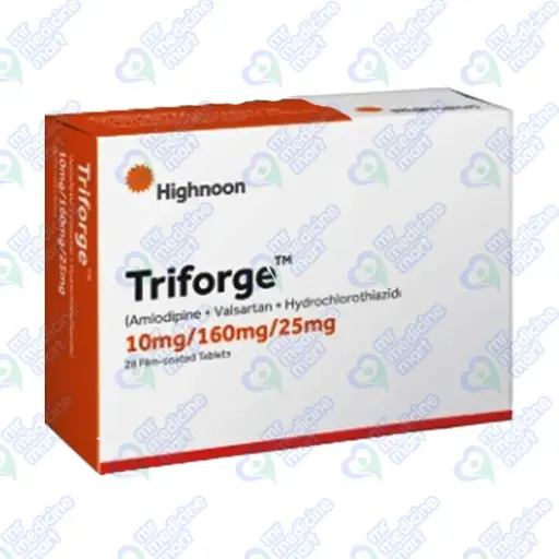 Triforge 10mg/160mg/25mg Tablet 28's