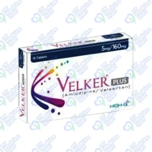 Velker Plus 5mg/160mg Tablets 14's