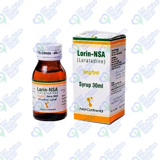 Lorin NSA 5mg/5ml Syrup 30ml 