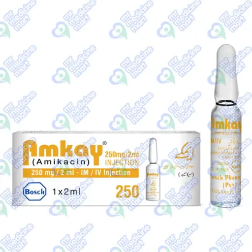 Amkay 250mg/2ml Injection 2ml 