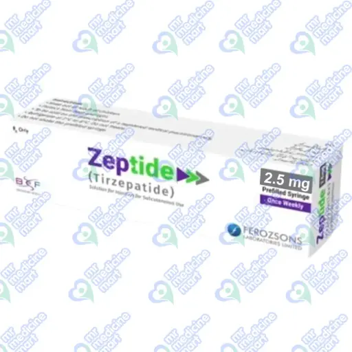 Zeptide 2.5mg Injection (PFS) 1's