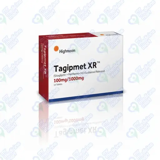 Tagipmet XR Tablet 100mg/1000mg  