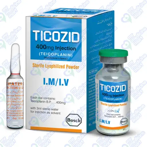 Ticozid Injection 400mg