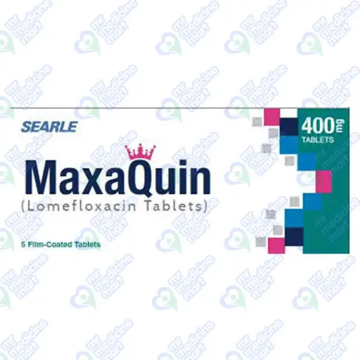 Maxaquin 400mg Tablet 5's